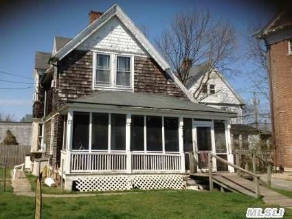 South Of Main, Walking Distance To The Heart Of Islip. Home Needs Tlc.