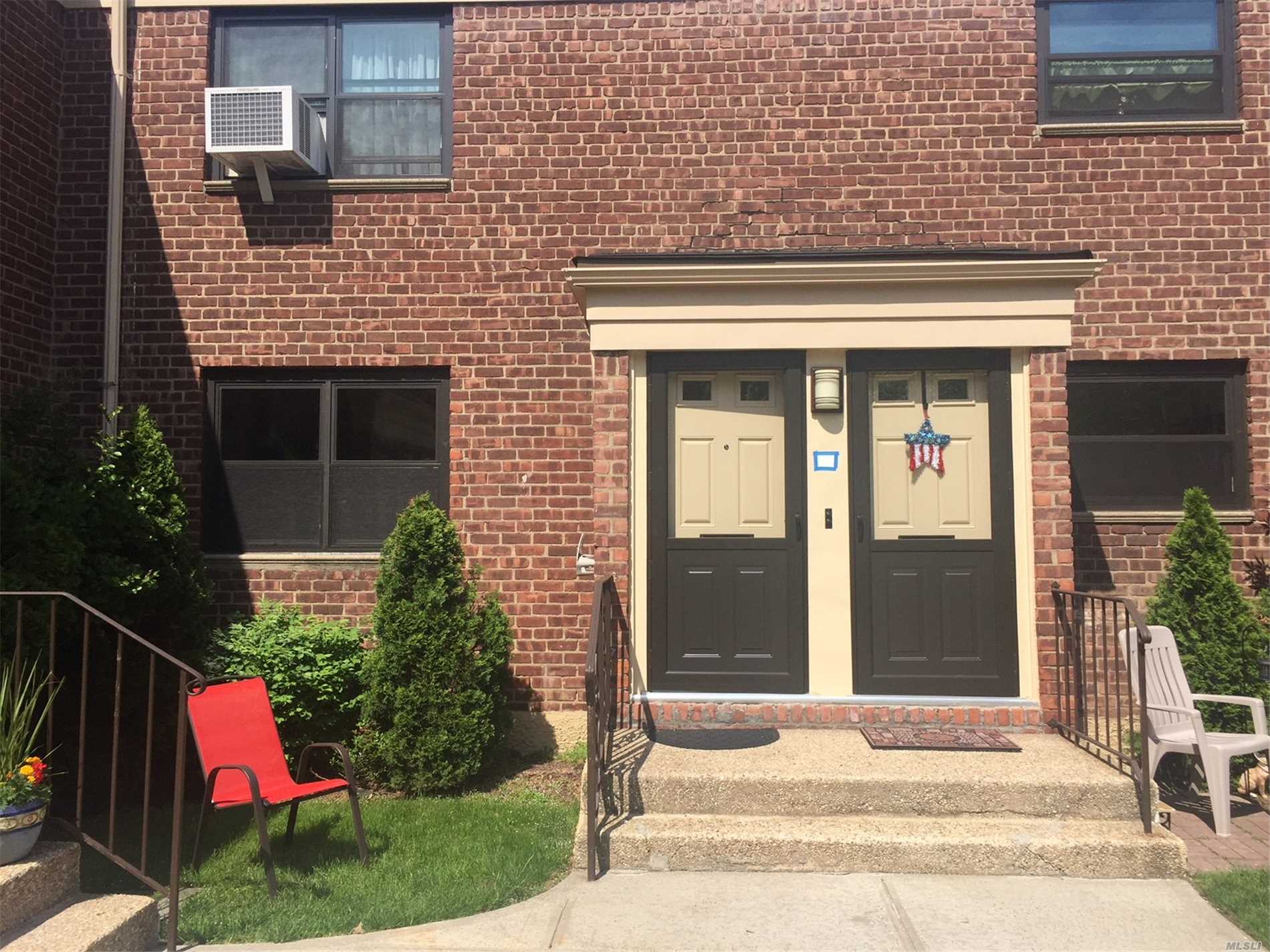 Brand New Renovation! This Two Bedroom/One Bath Coop Is A First Floor Corner Unit In A Beautiful Small Courtyard. There Is A Brand New Shaker Cabinet And Granite Kitchen With Stainless Steel Appliances. The New Bath Has Subway And Glass Tile. Brand New Hardwood Floors Have Been Installed Throughout The Entire Coop. The Windows And Doors Have Just Been Replaced. The Coop Is Conveniently Located Near Alley Pond Park And Transportation.