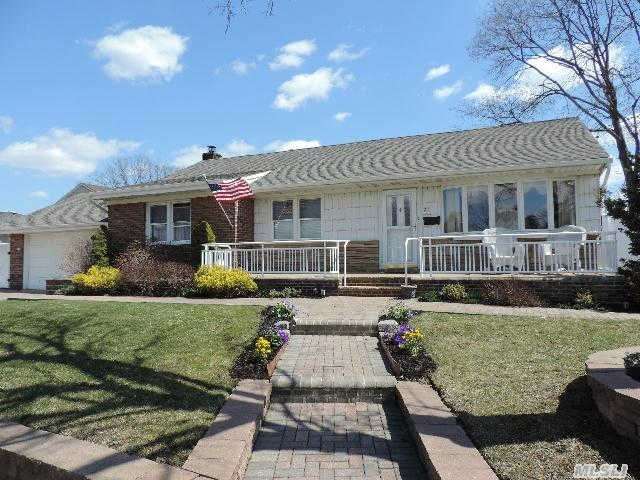 Beautiful Brick Ranch In Quiet Neighborhood! Woodward Pkwy Schools,  Updated Kitchen With Granite And Stainless Steel Appliances,  5 Year Old Oil Burner And Hot Water Tank,  200 Amp Electric! Central Air,  Inground Sprinklers,  Pvc Fencing,  Cedar Shed,  Outside Entrance To Basement,   Brick Paver Driveway And Patio,  Brand New Roof To The Sheeting Less Than 1 Year Ago.Must See!!!