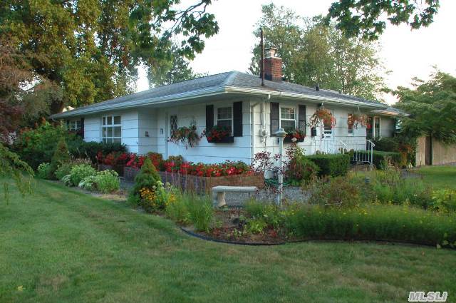 Great 3 Bedroom 1.5 Bath Ranch. Home Is Larger Than It Appears. Eat In Kitchen,  Living Room,  Dining Room Or Den With Wood Burning Stove. Laundry Room. Hardwood Floors,  New Gutters & Updated Electric.  Slate Front Porch And Brick Rear Patio.