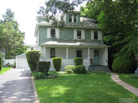 Rare-Roslyn Heights 2 Family Home With 2 Bedrooms On The First Floor And 2 Bedrooms On The Second Floor.