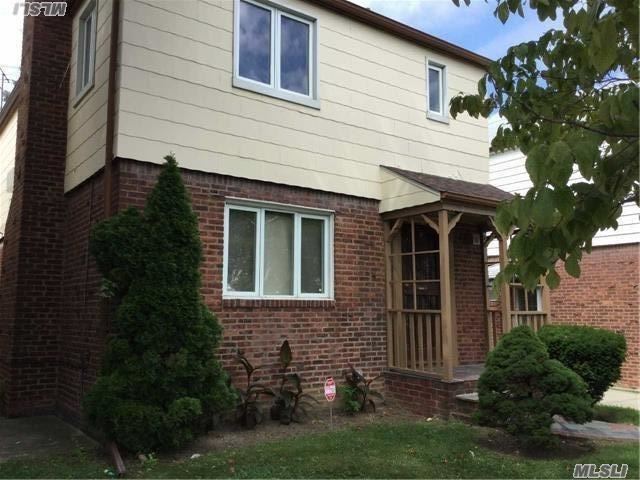 Lovely Spacious And Updated Colonial House. Fully Renovated Kitchen, Dining Room, Nice Size 3 Bedrooms. New Wood Floors Throughout House, Stainless Steel Appliances, Full Finished Basement. Zoning For R3-2.