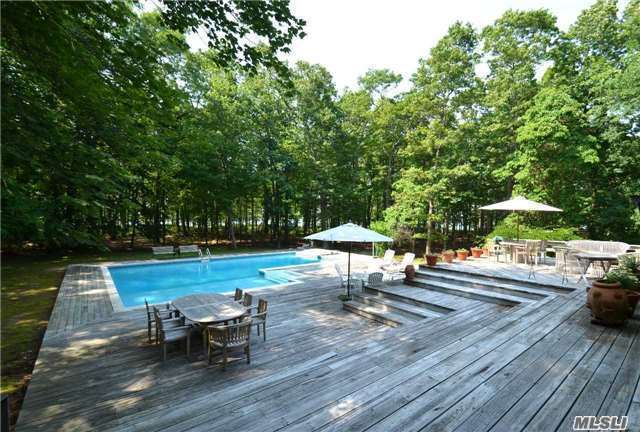 Taxes Reduced!!! Spectacular North Fork Setting Of Over 18 Waterfront Acres! 3, 000 Linear Feet Of Waterfront With Incredible Views. Lodge Style Home Designed For Entertaining Offers Pool And Tennis Plus Abandoned &rsquo;Boat House&rsquo; - An Ideal Compound - Private Yet Convenient To All.