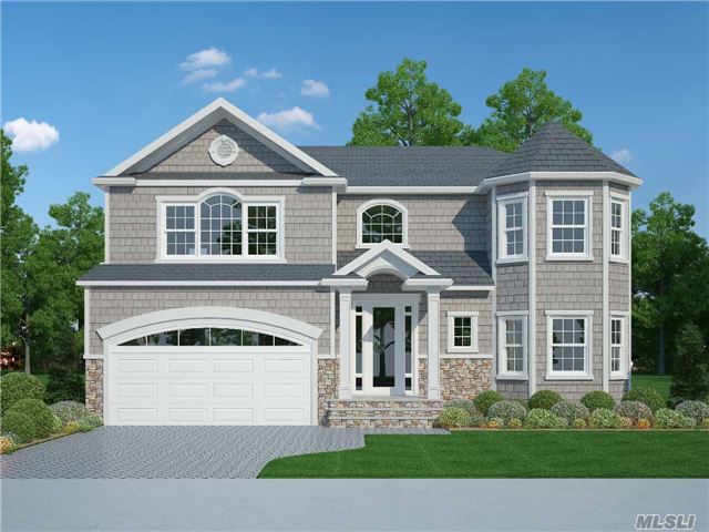 Spectacular 3000 Sqft New Construction In Syosset Groves! South Facing, Syosset School, Grand Entry Foyer, Lovely 5 Bedrooms/3 Bths, Guest Room In Entry Level With Full Bath. Spacious Layout, Gourmet Eat In Kitchen, High End Finishes, Pampering Master Suite, Large Backyard, Close To Major Highways, Midblock Location. Ready To Move Summer 2017.