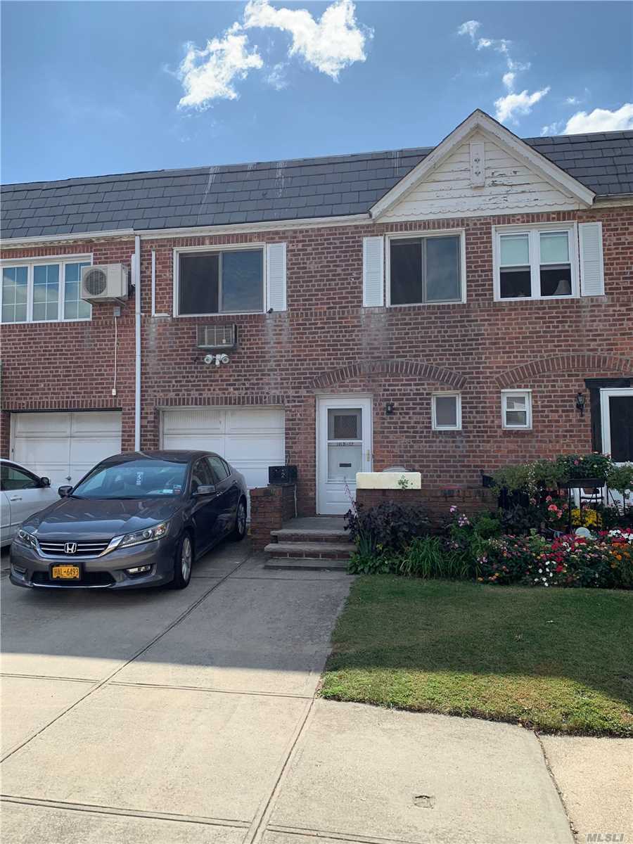 All Brick Large Townhouse With 20x40 Building Size. Spacious Living Rm & Dining Rm. 3 Bedrooms, 2.5 Baths + Finished Basement ! New Andersen Windows. R3-2 Two Family Zoning. Convenient To Shops, Transportation & Houses Of Worship. Location, Location, Location.