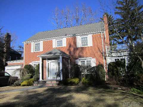 Saddle Rock Exculsive! 3312 Sq Brick Center Hall Colonial 4 Bedrooms 3.5 Baths, A+ Renovation. This Property Features Formal Dining Room, Living Room With Marble Fireplace, Den, Office, New Roof, Windows, Gutters , Upgraded Electric,New Bathrooms, Hardwood Floors, Generator, Built In Granite Bbque On Deck, Wave Dehumidifier System, 7 Zone Heat, 2 Zone Cac,French Drainage 