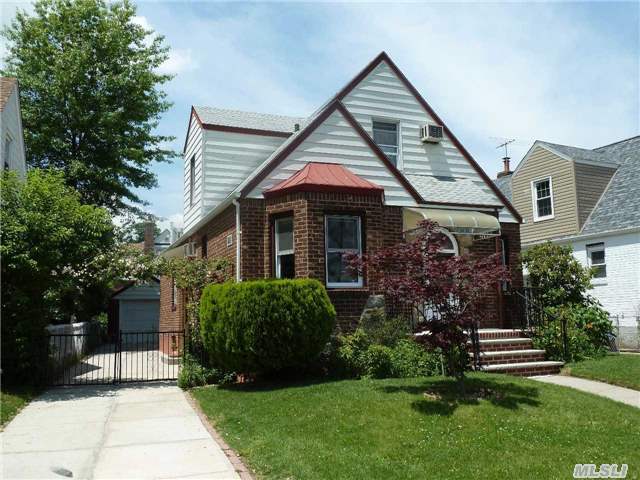 Beautifully Renovated 1 Family House In Fresh Meadows. It Features 4 Bedrooms, 3.5 Bathrooms, Custom Designed Eat In Kitchen And Master Bathroom With Jacuzzi. Beautiful Hardwood Floor, Finished Basement With Family Room, Balcony, Garage And Driveway And Beautiful Back Yard. Totally Renovated And Excellent Condition. Near Mass Transit, Parks, Schools And All. A Must See.