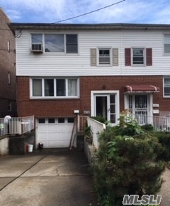 Semi Detached Great Location Near Lirr 1 Block To Northern Blvd Very Long Property