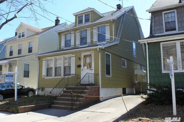 This Detached One Family Colonial Offers The Handy Buyer A Great Opportunity With Enclosed Porch,  Living Room,  Dining Room,  Eat-In Kitchen,  Half Bath On First Level,  Three Bedrooms,  Full Second Floor Bathroom,  Stand-Up Attic,  Full Basement,  Large Private Yard,  Private Driveway,  & A Convenient Location Near All!