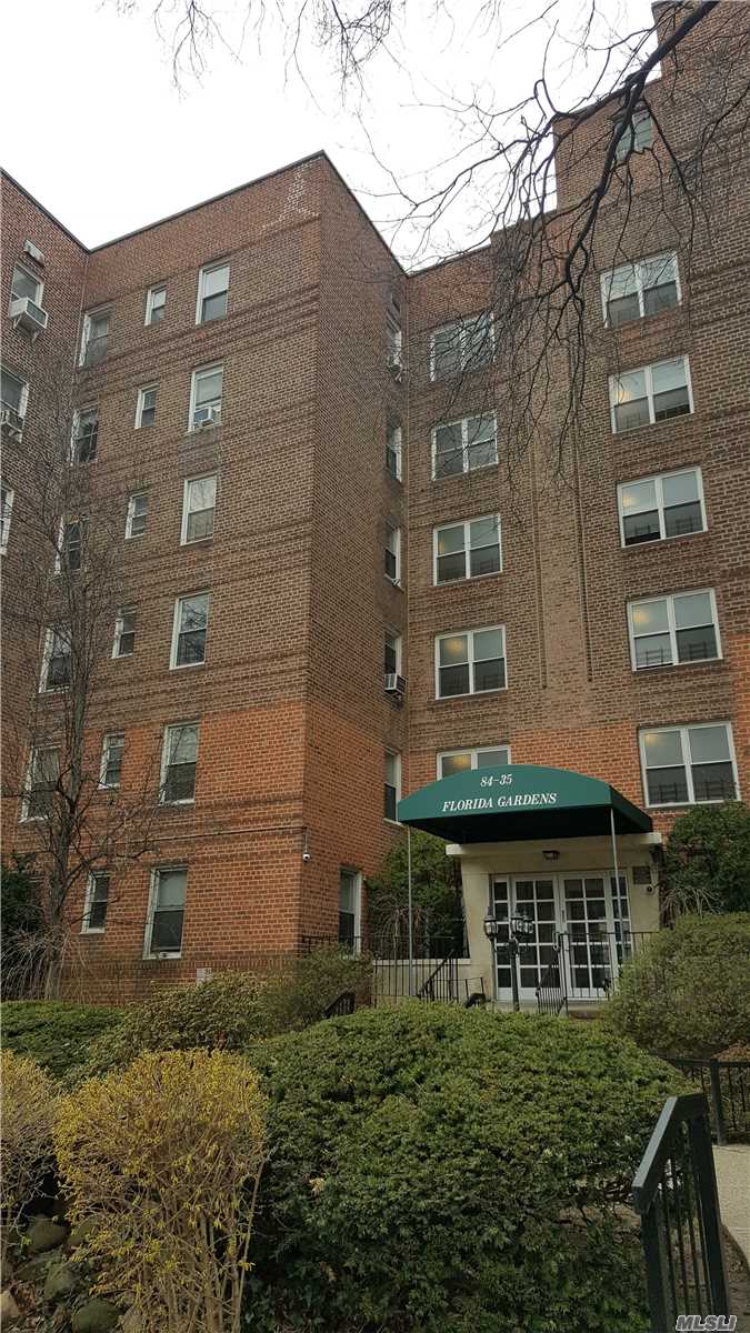 2 BR coop, sunny bright, the price for quick sale as is condition great investment. All utilities included (gas, electric, heat, RE tax) indoor parking $130.00 24 Hr security video sys - in -out of the building 24 Hr laundry room, 2 blocks from 2 train, E&F, BUs Q44 Q60 and major highway