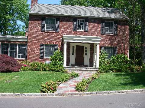 Huge All Renovated Center Hall Colonial Features Living Rm W /Firepl,Formal Dining Rm,Big Den W/Firepl, Large Euro Eat In Kitchen.2nd Floor Has 4 Family Bedrms 2 Full Baths Plus Master Suite W/Walking Closets Spa Bath Jaccuzi Shower & Terace.Spectacular Lush Almost 1/2 Acre.A Must See!