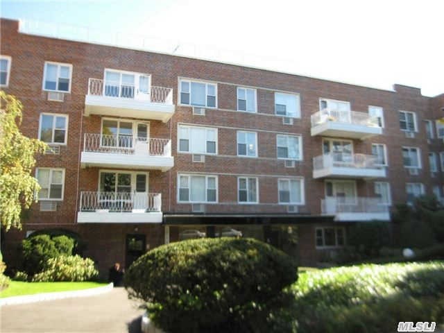 Sunny, Spacious Facing Front Has A Free Flowing, Living Room, Dining Room Potential To Become Junior Four This Apartment Is Drenched With Sunlight, Individual Thermostat Control, Loads Of Closet Space, Laundry Facilities On Each Floor., Indoor Parking The Elevator Building Is Meticulously Maintained, No Flip Tax, Walking Distance To Lirr And Shops