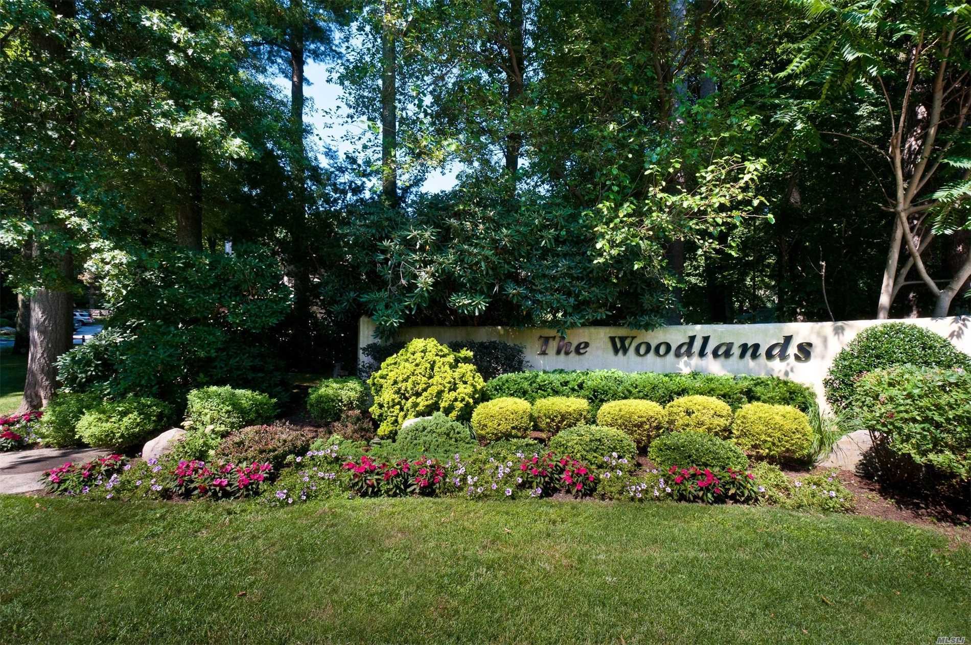 Most Desired Location In The Heart Of The Woodlands, New Bathroom, New Siding & Windows, New Skylight, Hi Hats, Hard Wood Floors, New Hot Water Heater, Crown Molding, New Brick Patio, New Roof.Master Suite With Walk In Closet. Carefree Condo Living Boasts New Gym, Heated Pool & Kiddie Pool, Private Playground, Renovated Clubhouse, 3 Tennis Courts , Beautifully Landscaped Prop. Activities For Everyone. Syosset-Woodbury Schools