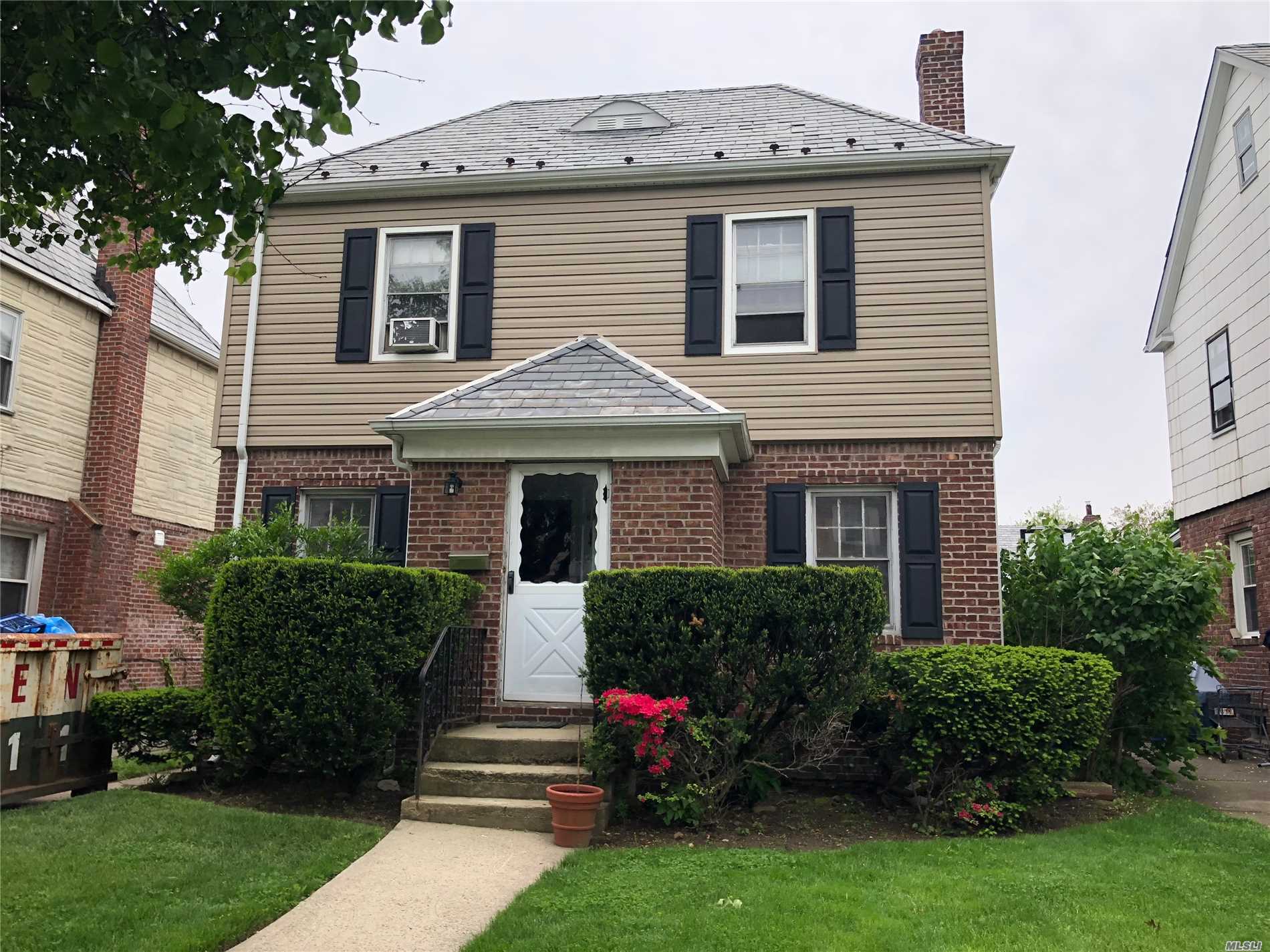 Location... Location... Location! Bring Your Design Ideas To This Charming Brick & Frame Colonial In The Heart Of Bayside Hills And Create The Home Of Your Dreams.