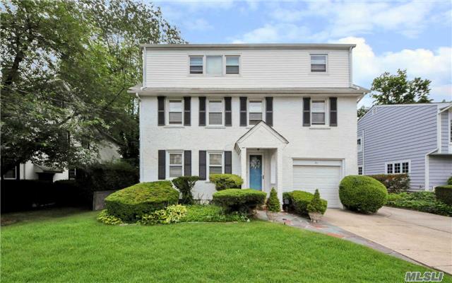 Solid Brick Colonial On 60X100 Lot In Terrace Manor Hamlet Of Manhasset. Spacious Rooms On Main Level Include Entry Foyer, Living Room, Formal Dining Room, Family Room With Wood Burning Fireplace, Large Eik, And Powder Room. Second Level Has Large Master Bedroom Plus 2 Additional Bedrooms, Full Bath, Plus Stairs To Attic. Rear Door In Eik To Patio & Yard. 1 Car Att Gar.