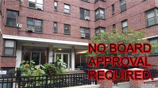 No Board Approval Required One Bedroom, Very Low Maintenance: Close To E & F Trains, Close To Everything: Austin Street Shopping, Movies, Supermarket, Banks, Laundry Room, Super On Site, Elevator Building