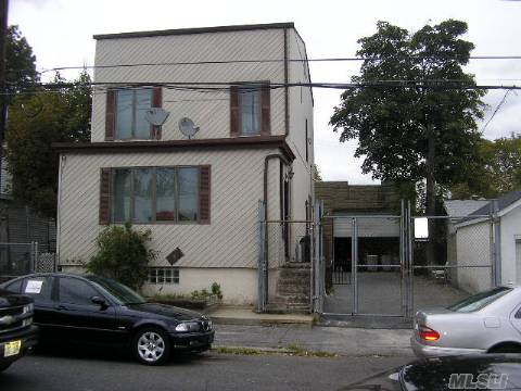 2 Family House With Lots Of Potential. It Has 4 Bedrooms, 3 Bathrooms. Finished Basement.It Has Double Driveway And Oversize Garage With 12Ft.Ceilings.Can Be Used As A Huge Storage Space Or Home Office.Minutes Away Jamaica Ave 'J' Train. 