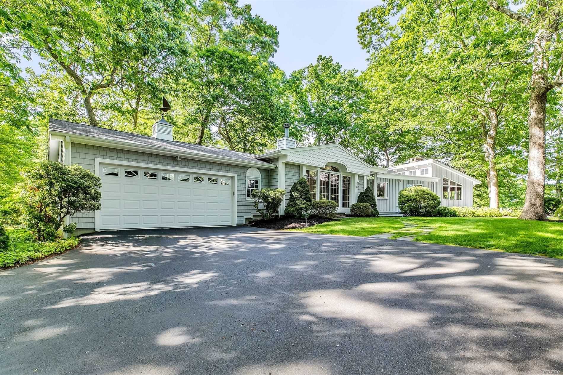 Rambling Waterfront Expanded Ranch with Large Deck and Deep Water Dock with Direct Unobstructed Access to Peconic Bay. 3 Bed/2 Bath with Den, Family Room, and Office. Over 100&rsquo; of Builkhead with an Amazing 48+ Feet of Grandfathered Floating Dock. Large Park Like Grounds.