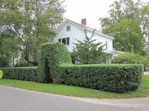 Charming Traditional Home Located On 1/2 Acre Lot With Short Walk To Village, Nearby Beach And Public Transportation.  Many Updates Including Heating System, Electrical, Windows, New Plumbing, Roof And Gutters. Plenty Of Room For A Pool.