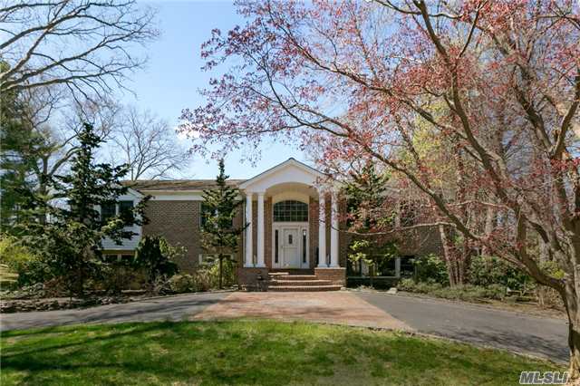 Beautifully Updated And Maintained Home Boasting Oversized Rooms & Open Floor Plan. Country Like Property W/Entertainers Delight Backyard With Oversized Inground Pool W/Slide & Waterfall, Granite Bbq & Firepit W/Seating. Syosset School District. There Is A Grievance On File For 2017-18 With An App Reduction Of $2550.