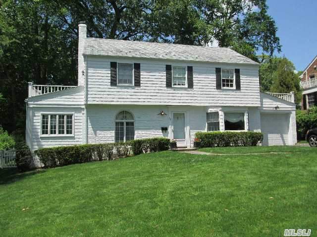 Welcome To This Fabulous Harbor Hills Center Hall Brick Colonial. Redone To Perfection. Elegant Lr W/Fplce, Formal Dr And Family Rm. Designer New Eik W/Top Of The Line Appliances. This House Has 3 Bdrms, 2.5 New Bths. Lg Finished Bsmnt W/ Playrm. Maids Rm + Bth. Laundry Rm + Plenty Of Storage. Sprinkler System, Central Vac , Alarm Systm + Video Surveillance . Wood Frs