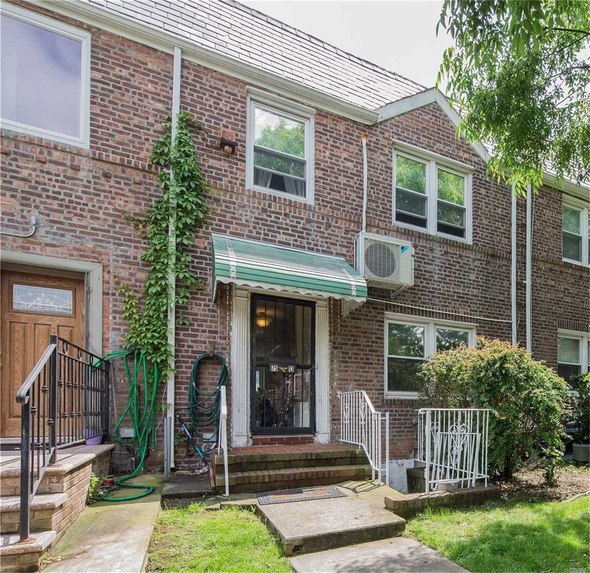 Well Maintained Brick Townhouse In Convenience Location. Block Away From St. John University, Award School District #26, R3-2 Zoning, Clean Bright Home Is Truly Turn Key. Near Q65, Ps 173 National Blue Ribbon School, Ps 26 Middle School, Francis Lewis High School.