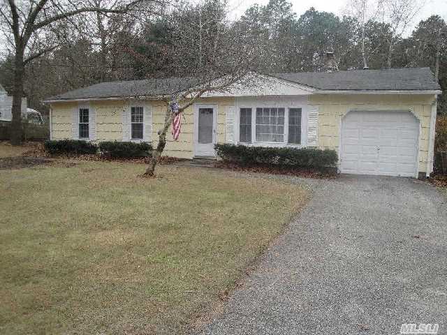 The Perfect Starter Home With Room To Grow! This 3 Bedroom Ranch Was Recently Renovated And A 600 Sq. Ft. Extension Added. It Includes A Kitchen,  Living Room With A Wood Stove,  Dining Room,  2 Full Baths And  Large Family Room. There Is A Utility Room That Has Potential With  Permits To Become An Efficiency Apartment And A Deck. The Area Is Quiet And The Property Is Fenced