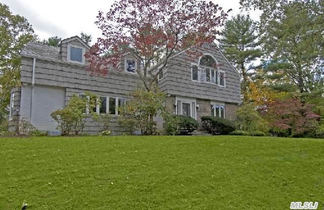 In The Heart Of North Shore's Prestigious Old Brookville With 2.42 Ac Of Mature Plantings & Gardens Sits This Stately 5Br,  3Bath Cntr  Hall Col  W/Sunny Views Yet Secluded For Ultimate Privacy.Gourmet Eik W/Cntr Island, Spect Flr W/Fpl, Custom Designed Mstr Suite W/Fbth, Lg. Walk-In Closet &Built-Ins Are Just A Sampling Of  Amenities In This Graciously Appointed Home!