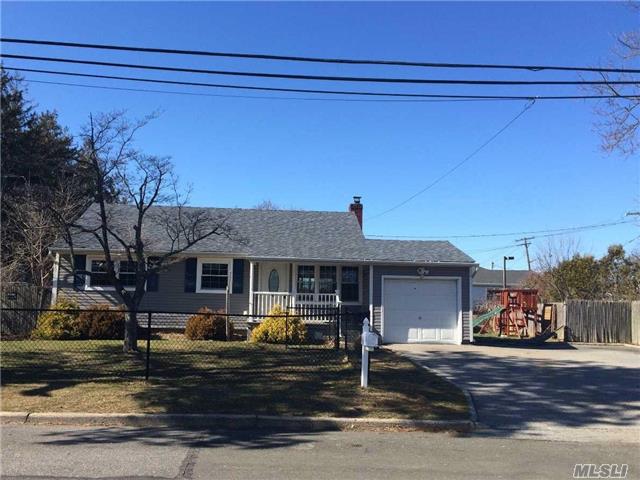 Great 3 Bedroom Ranch Close To Shopping, Transportation (Long Island Expressway), Schools, Long Island Parks. Needs Some Tlc, Full Basement Part Finished.