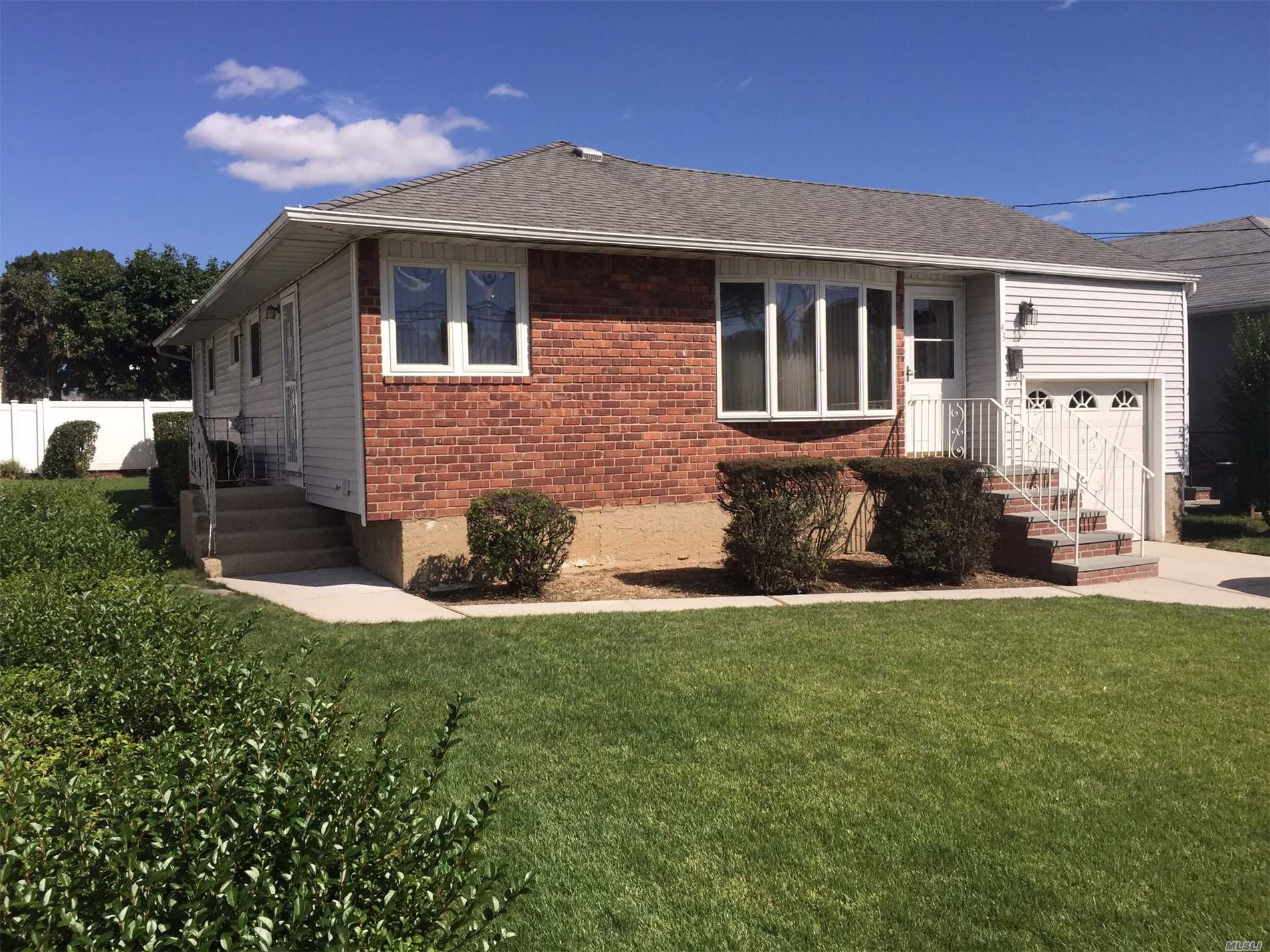 Newly Renovated Ranch On A Dead-End-St.3 Br, 2 Full Bath. Brand New Eik W/Quartz Counter Top & All New S.S. Appliances. Brand New Kohler Bathroom. Formal Dr. Refinished Beautiful Oak Floors Throughout. Central Air. Finished Large Bsmt W/Great Party Room & Full Bath.