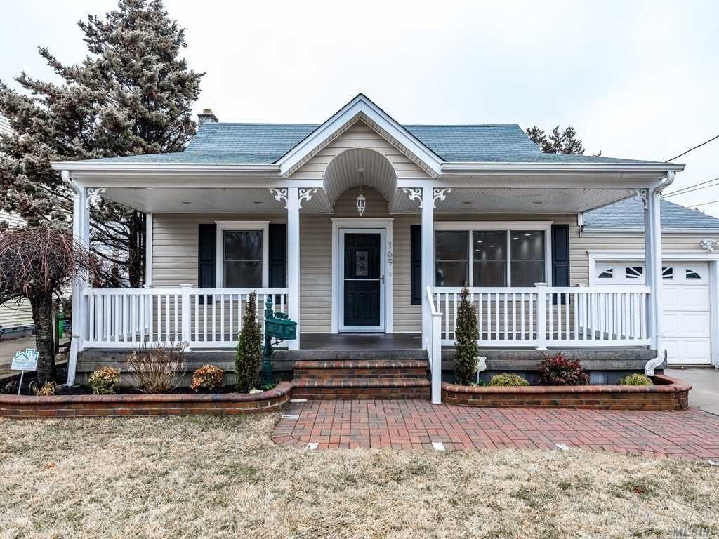 Spectacular Cape Totally Renovated W/Lg Front Porch. Beautiful KIT W/Granite & S/S Appliances, Vaulted Ceilings W/Skylights & Island. Spacious Open LR W/Tray Ceiling & Moldings. FDR, Wood Floors & Hi Hats Throughout. 1st Floor Mstr W/Skylight, 2nd Br/Nursery, 3rd Lg Br, New Full Bath. Upstairs Includes 2 Lg Brs W/New Full Bath. Full Bsmt Part Fin W/Playroom/Office, Work Area, Utilities. PVC Fenced Yard, Lg Deck, 200 Amp Service, Oversized Driveway, Garage. Come See This Beauty!