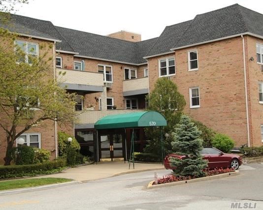 Mint First Floor Unit In Elevator Building. This Condo Features Gleaming Hardwood Floors, Large Living Room, Dining Room, King Size Bedroom, Full Updated Bath And Updated Kitchen With Entrance To Yard. One Garage Parking Spot Included, New Laundry Room. Cat's Welcome.