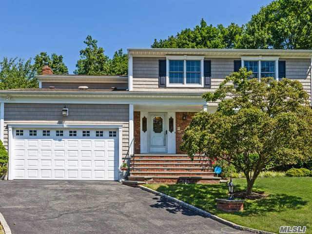 Prime N. Syosset Location! Rare 2412 Sq Ft Colonial...Meticulously Maintained...Awesome Room Sizes! Young Roof, Siding, Anderson Windows, Hardwood Floors Laundry On Main Level...Lovely Private Backyard...Convenient To Town And Lirr... Make It Your Own!