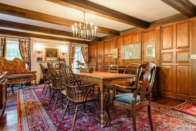 Designed by Hewitt & Bottomley. This Original 1793 Farmhouse, the Former Residence of James M Townsend, Jr was Transfused With Two Wings in the Early 1900s. 7+ Bedrooms, Wide Planked Floors, Oak Paneled Library, DR with Fpl. Two Patios, Heated Pool, Tennis Court. 2019/20 Property Assessment Successfully Grieved 25% for Reduction.