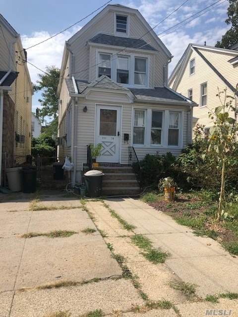 Detached 1 Family with Wide party drive, car can park side by side, 3 Bedroom and 1.5 Baths,  Close to all. Freshly painted, mature garden, nice hard wood floors.