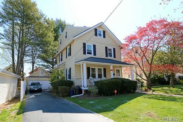 Beautiful Colonial In Desirable Manhasset. This Home Consists Of A Sunny Living Room With Fireplace, Eat In Kitchen, Formal Dining Room, Three Well Sized Bedrooms, Two Full Baths, And Full Finished Basement. There Is A Two Car Garage, And Best Of All - This Home Is Close To The Train Station And Shopping!! Lot Size Is 50 X 100. Manhasset School District.