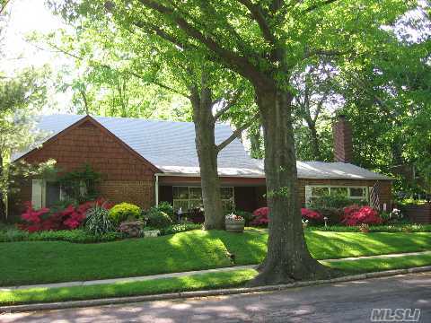 Unique Expanded Ranch On Lovely Property. Spacious Master Suite W/Jacuzzi, Lg Den W/ Cathederal Ceiling & Fireplace. New Boiler, Sep Water Heater. Pvt Backyard W/2 Patios. Baker Elementary, North Middle & High Schools.