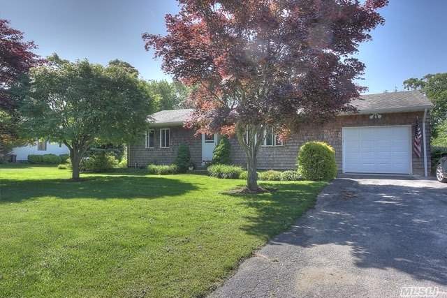 Located In The Heart Of Wine Country In Beautiful Cutchogue Is This Lovely 3 Bedroom Ranch With 18X36 Inground Pool With New Liner, New Heating System,  And New Oil Tank. 2-3 Minutes To Bay. Great Year Round, Summer Or Weekend Home. Living Room Has A Wall Mounted Ventless Gas Heater That Will Heat The Entire Home! Fenced In Rear Yard! A Must See!!