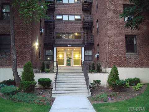 Largest 1 Bedroom, 1 Bath Co-Op, In A High Rise Building. Top Floor, Overlooking Park, New Hardwood Floors, 4 Large Closets, Tree Lined Street. Laundry In Building, Pool, Tennis, 24Hr Security, Immediate Parking, Express Bus To Nyc & Easy Access Highways.