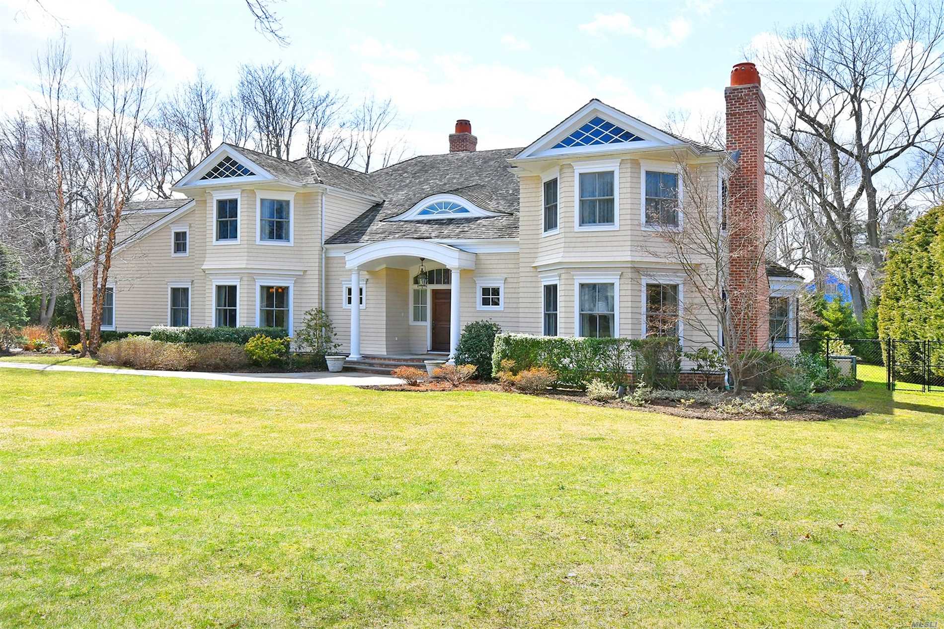 Custom Built In 2007! 6549 Interior Sq. Ft. On An Acre Plus., 3 Car Garage. 4/5 Bedrms, 4 Full And 2 Half Baths, Plus Bonus Rm. 3 Fireplcs. Elevator, Generator - Magnificent Throughout. Manhasset School District, Munsey Elementary - Incredible Amenities. Architectural Showcase!