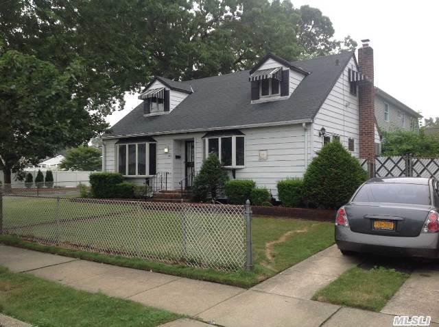 Great Starter Home - 5 Bedroom Cape In Massapequa Park - Corner Property - Needs Some Tlc. This Is A Fantastic Opportunity For Someone With A Vision To Have The Potential To Have A Great Home In A Fantastic Area.