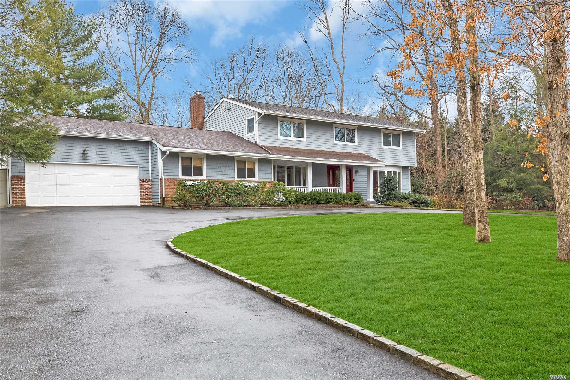 Brookville/Jericho Classic 4 Bedroom 2.5 Bath Colonial on 2 Manicured Parklike Acres.Specimen Trees and Plantings With Inground Heated Pool, Water feature, Abuts 45 Acre Park/Preserve and Horse Trails. Formal Living Roomw Gas Fpl, Formal Dining Room, Entry Foyer with Radiant Heated Floors leading to the Beautifully Updated Kitchen, Woodmode Cabinetry, Stainless Steel Thermador and Subzero Appliances and Updated Baths Make This Home The Gem That It Is!Exceptionally Low Taxes!Will Not Last Long!