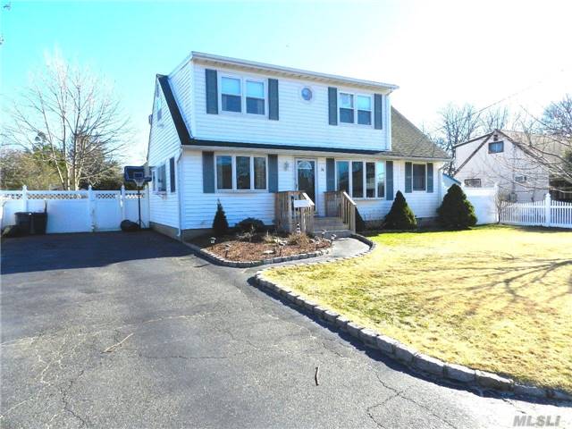 Beautiful 3 Bedroom 2 Full Bath Expanded Cape! Updated Kitchen And Baths! Formal Living Room With Fireplace, Formal Dining Room, Large Master Bedroom, Finished Basement! Close To All, Must See!-
