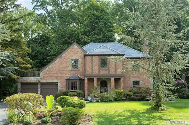 Magnificent Brick Ch Colonial, Super Location, 200 &rsquo; Feet Protected Space, Living Rm W/Fpl, French Doors, Marble Entry, Formal Dining Rm, Eik, Den/Sliding Glass Doors, Full Bath , Washer/ Dryer. Second Floor Boast Spacious Master Bdr/ Master Bth , Walk In Closet With 3 Additional Bdr&rsquo;s. Updated Slate Roof 12 Yrs, Furnace & A/C 5 Yrs, And More. Great Potential! A Must See!