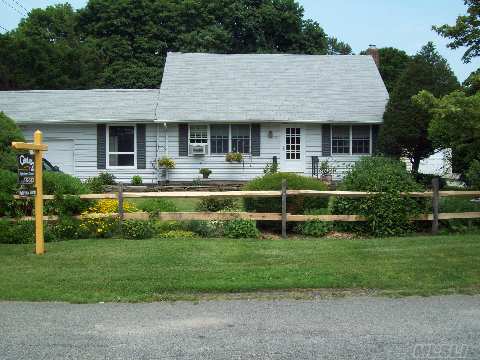Lovely Farm Ranch With A Great Location Close To All. Low Taxes!!! 4 Bedrooms 2 Full Bths Large Basement With Ose, Hardwood Floors Thru-Out,Beautiful Yard With Delighful Outdoor Living Spaces. Taxes Do Not Reflect Star Of $828.29