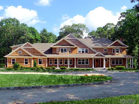 Syosset Or Jericho Sd.New Construction By Premier North Shore Builder Set On 4.7 Fabulous Acres In Cul-De-Sac.Beautifully Finished With Crown Mouldings,Wood Floors,Top Of The Line Gourmet Kitchen,3-Car,Approx 7000 Sq Ft Of Luxury