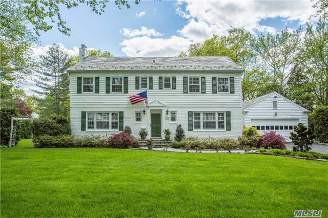 Classic Munsey Park Center Hall Colonial Beautifully Renovated Featuring 4 Bedrooms, 3.5 Baths Set On Spacious Private Corner Property. This Wonderful Home Has Impressive Principle Rooms, An Open Floor Plan Which Combines Comfort With Grand Scale Entertaining. Conveniently Located To Munsey Park School, Premiere Shopping And Dining, Town And The Manhasset Train Station.