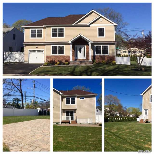 All-New Custom Colonial W/ 4 Bed, 3 Baths, Finished Basement!!! Open Flr Plan, Slider To Trex Deck, Paver Patio, Huge Eik W/ High-End Finishes, Huge Island, Extensive Millwork, Mstr W/2 Wic & 3 Addt'l Beds With Wic, Builder Known For Qual Mat & Craftsmanship, All Inclusive: Cultured Stone, Paver Patio, Pvc Fence, Igs, Sod, Prof. Lndscping - House Is 100% Complete!