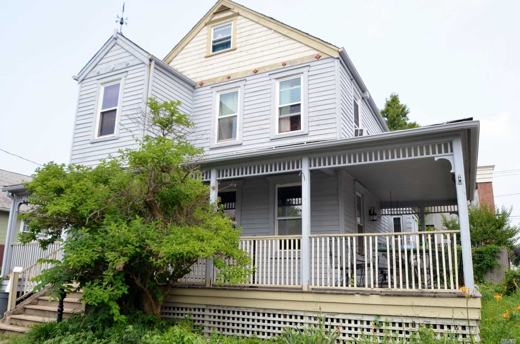 Wraparound Porch Invites You Into This C.1863 Colonial With Spacious Rms, High Clg&rsquo;s, 3 Bdrms, 2.5 Baths, Including Master Suite. Finished Heated Attic For Storage. Full Unfinished Basement, O/S Entry. A Wonderful Opportunity To Make This Your Own!