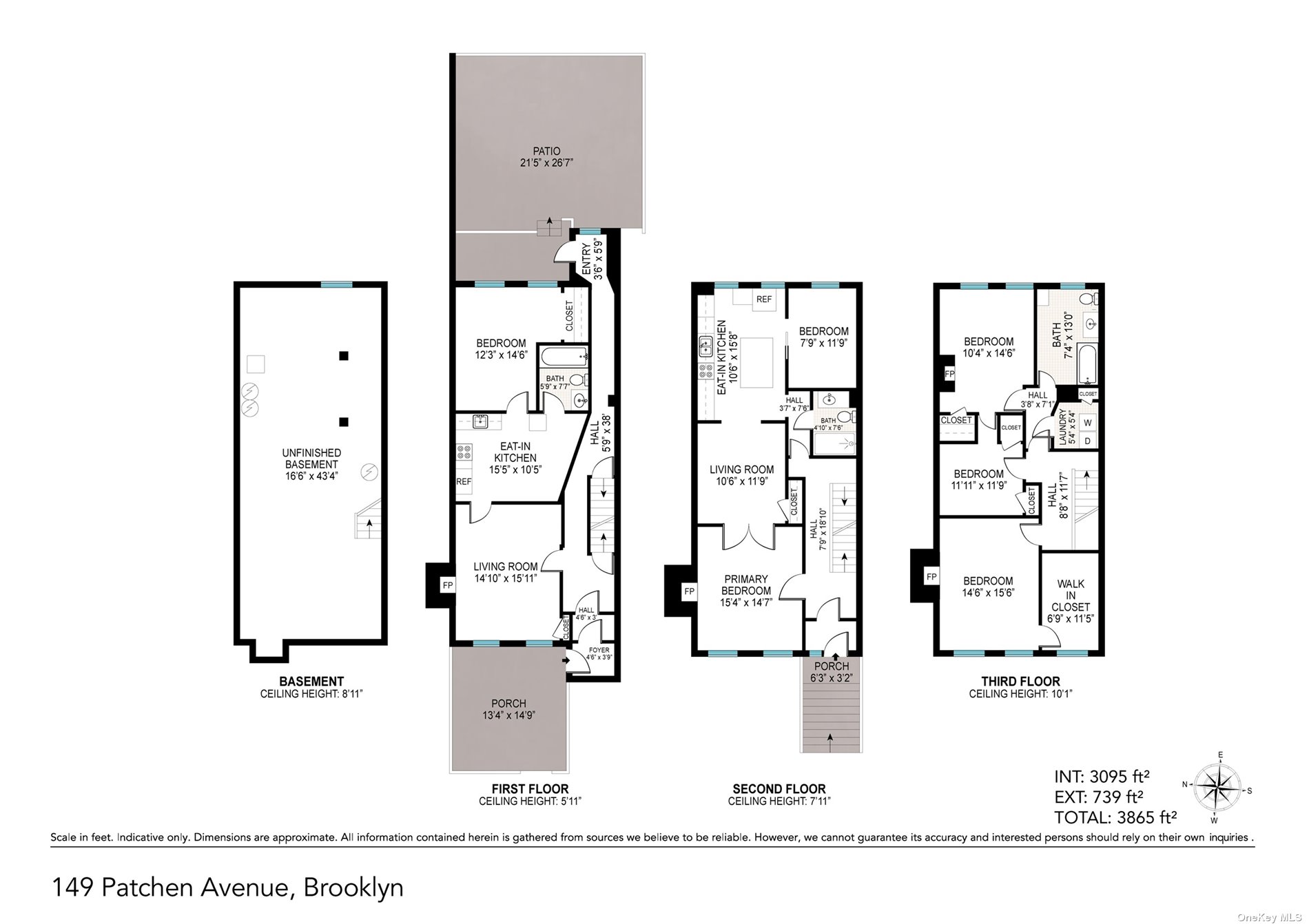 Three Family Patchen Ave  Brooklyn, NY 11221, MLS-3496267-10